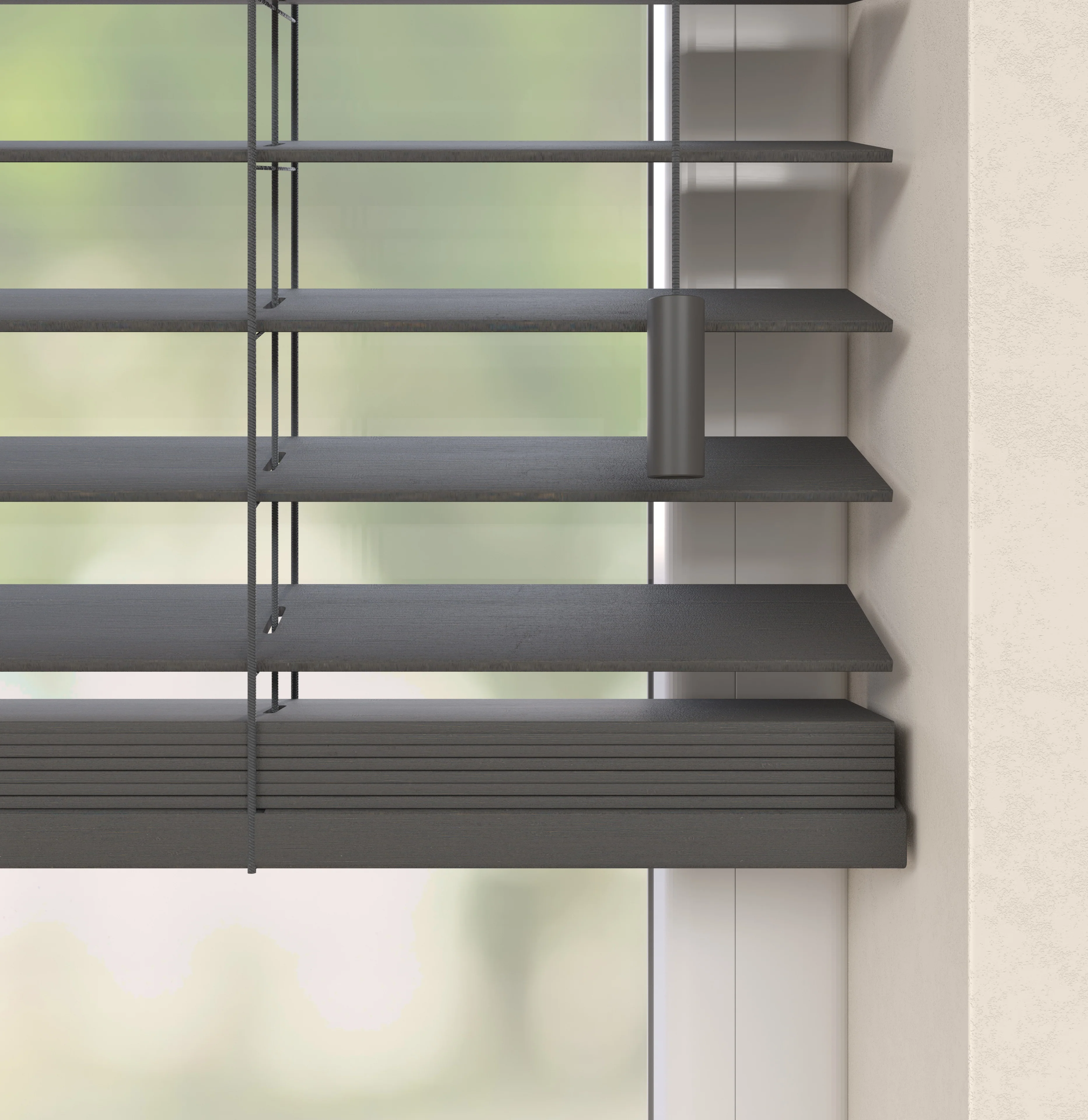 Bamboe Jaloezieën - Antraciet - Image 5