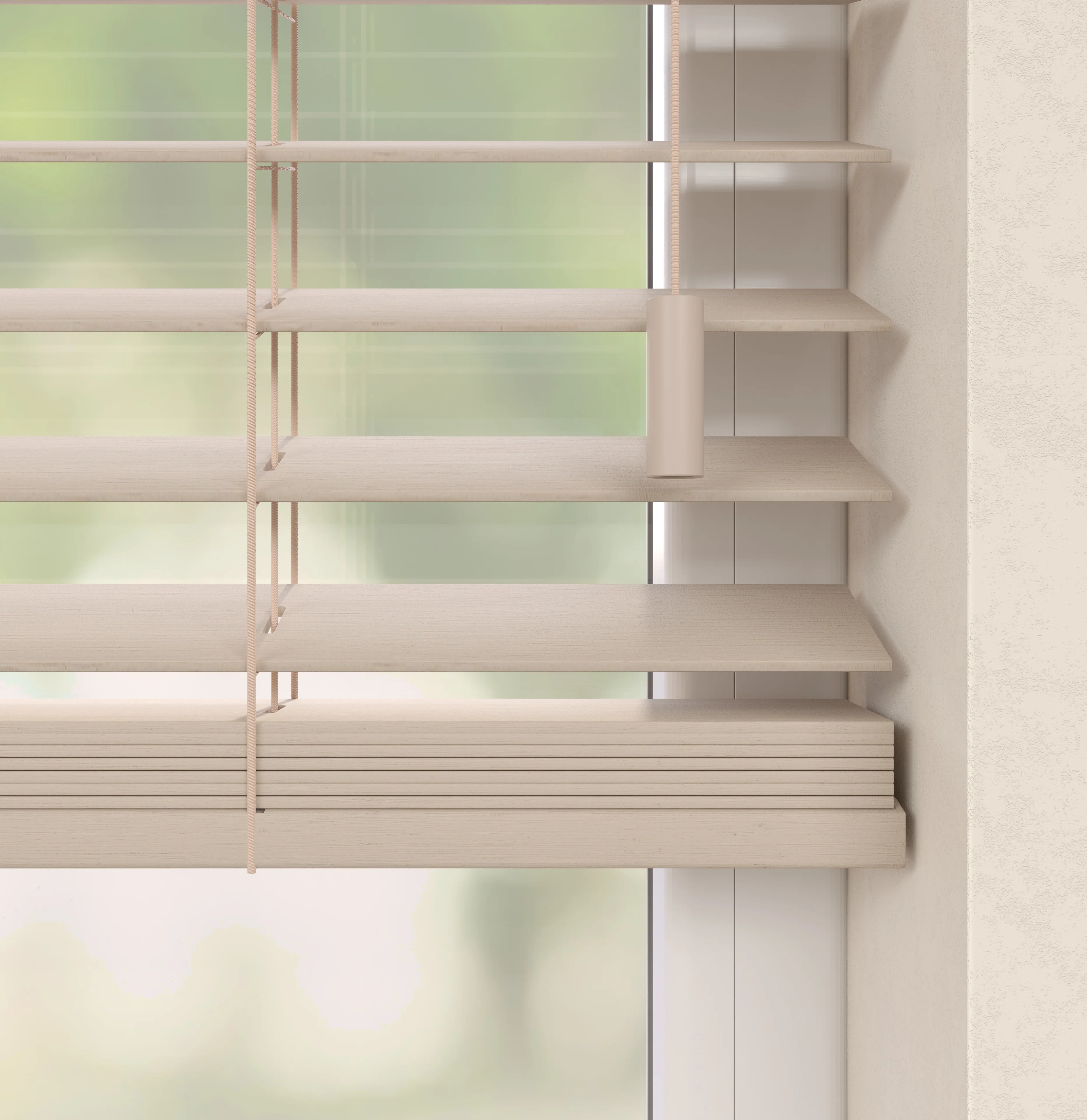 Bamboe Jaloezieën - Grijs Zand - Image 5