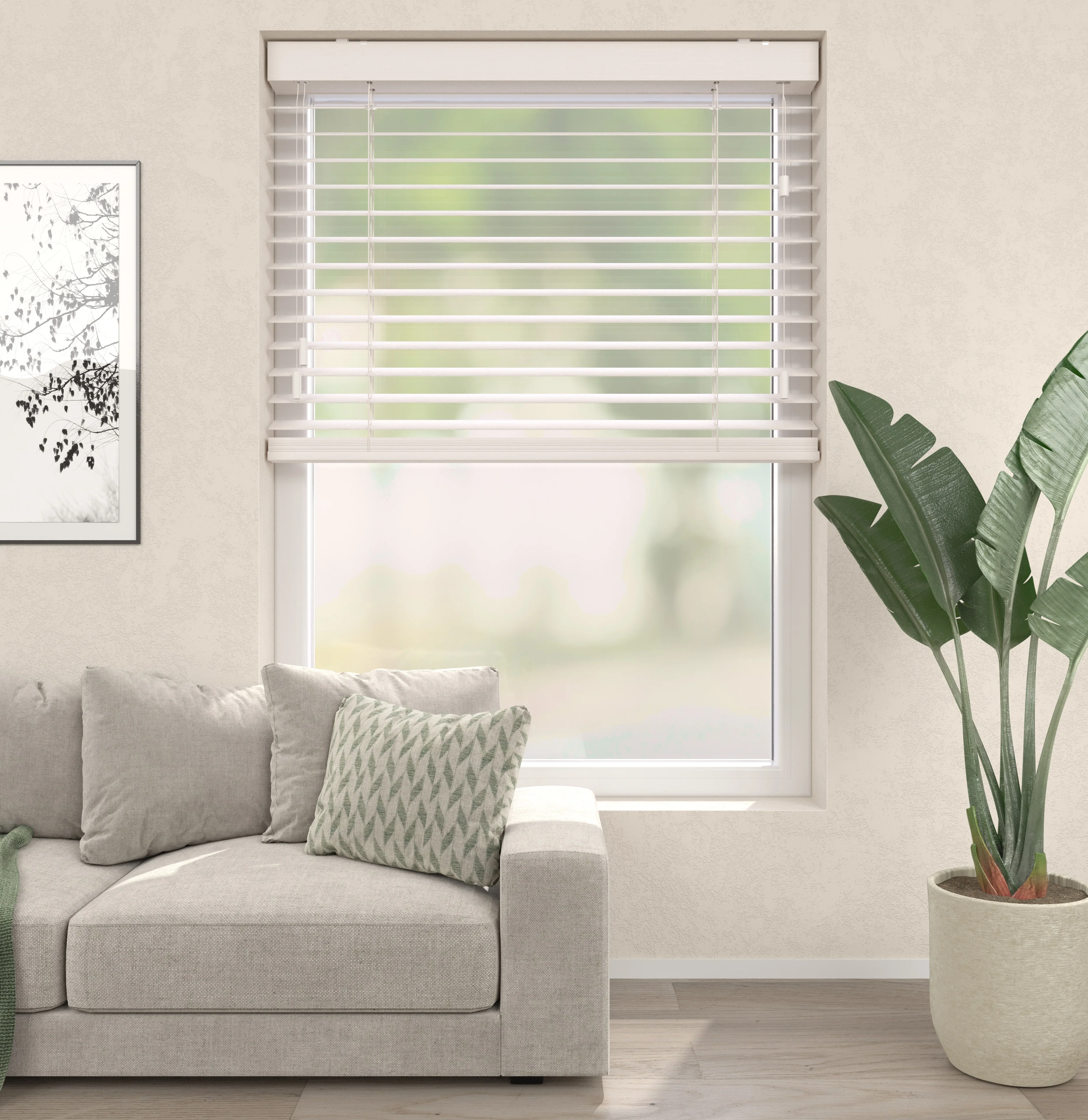 Bamboe Jaloezieën - Lichtbeige - Image 3