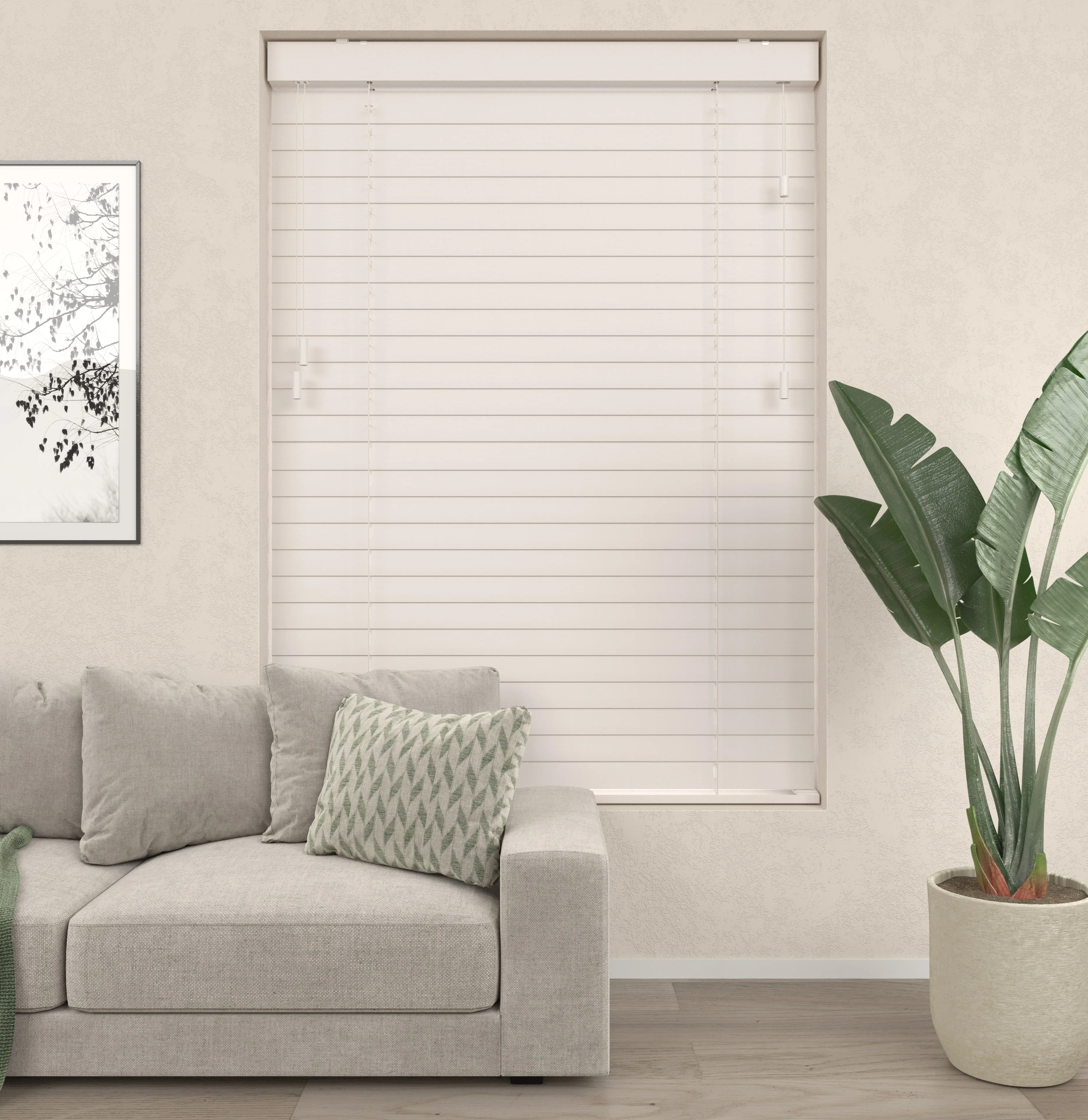 Bamboe Jaloezieën - Lichtbeige - Image 4