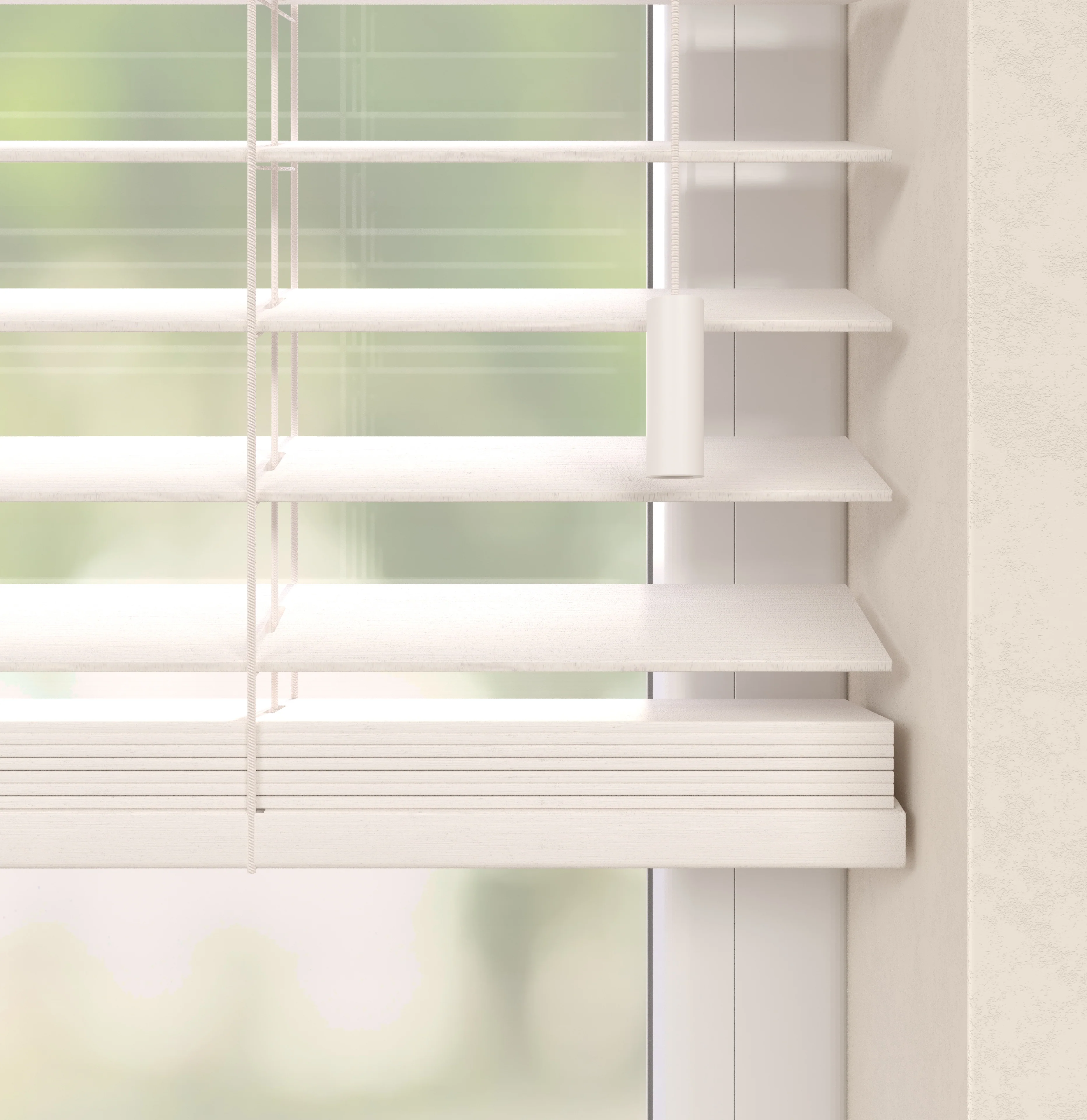 Bamboe Jaloezieën - Lichtbeige - Image 5