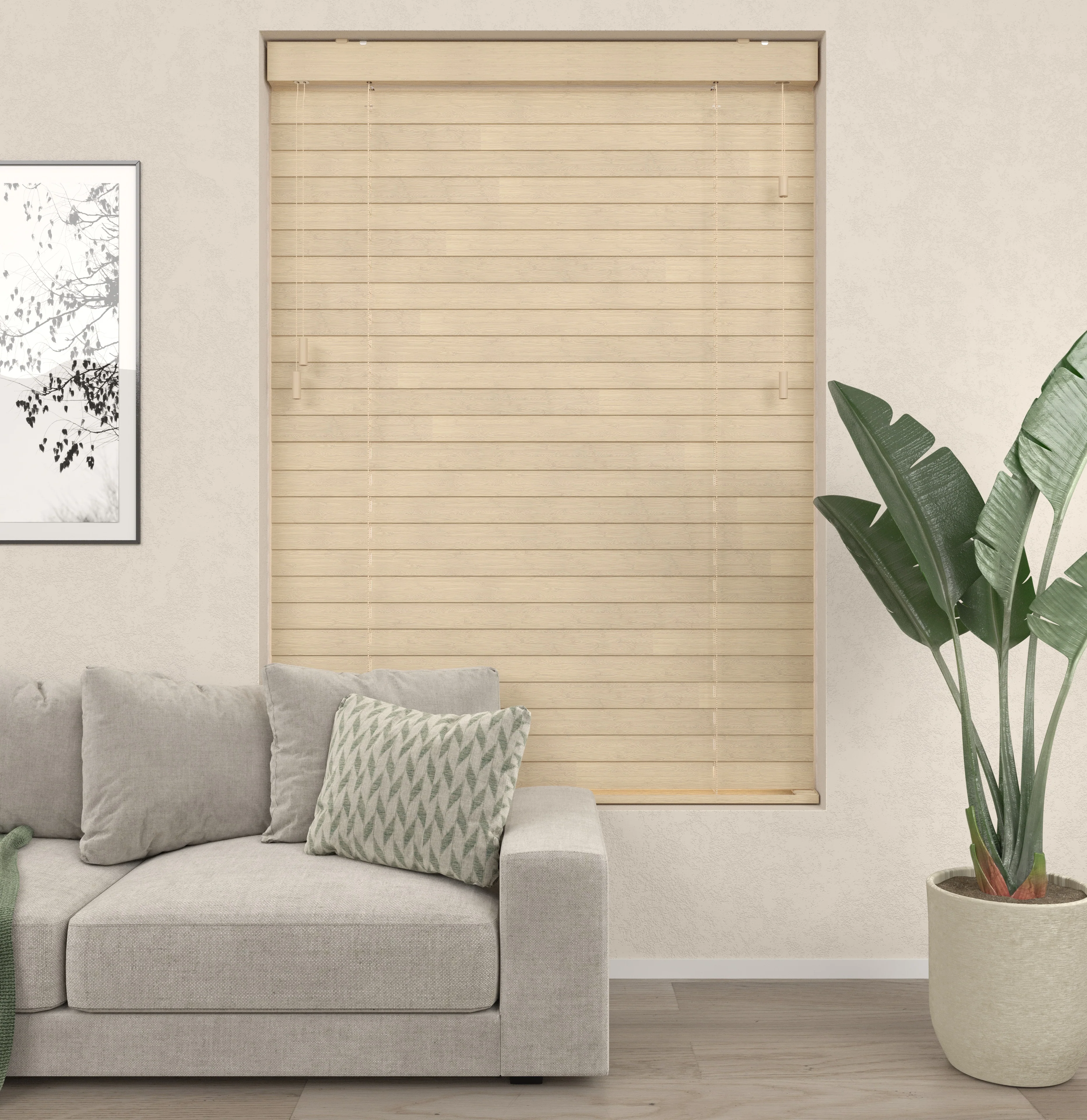 Bamboe Jaloezieën - Naturel Beige - Image 4