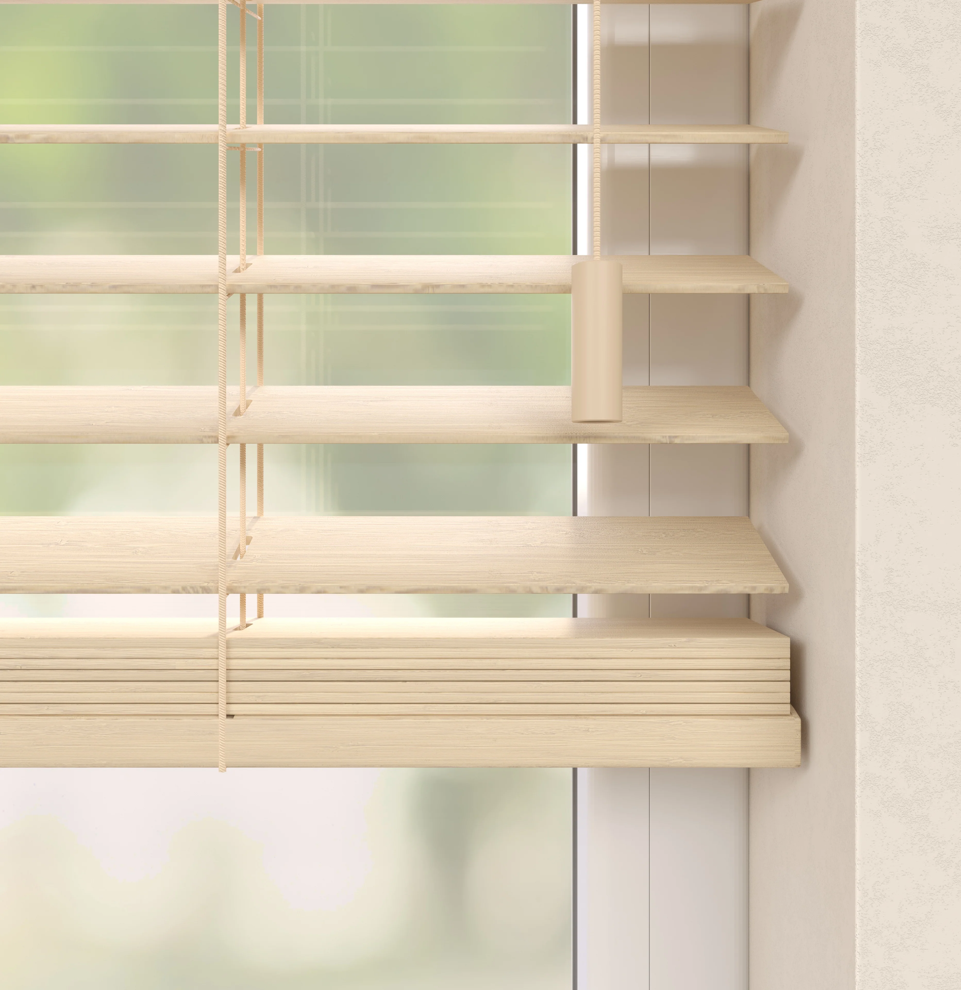 Bamboe Jaloezieën - Naturel Beige - Image 5