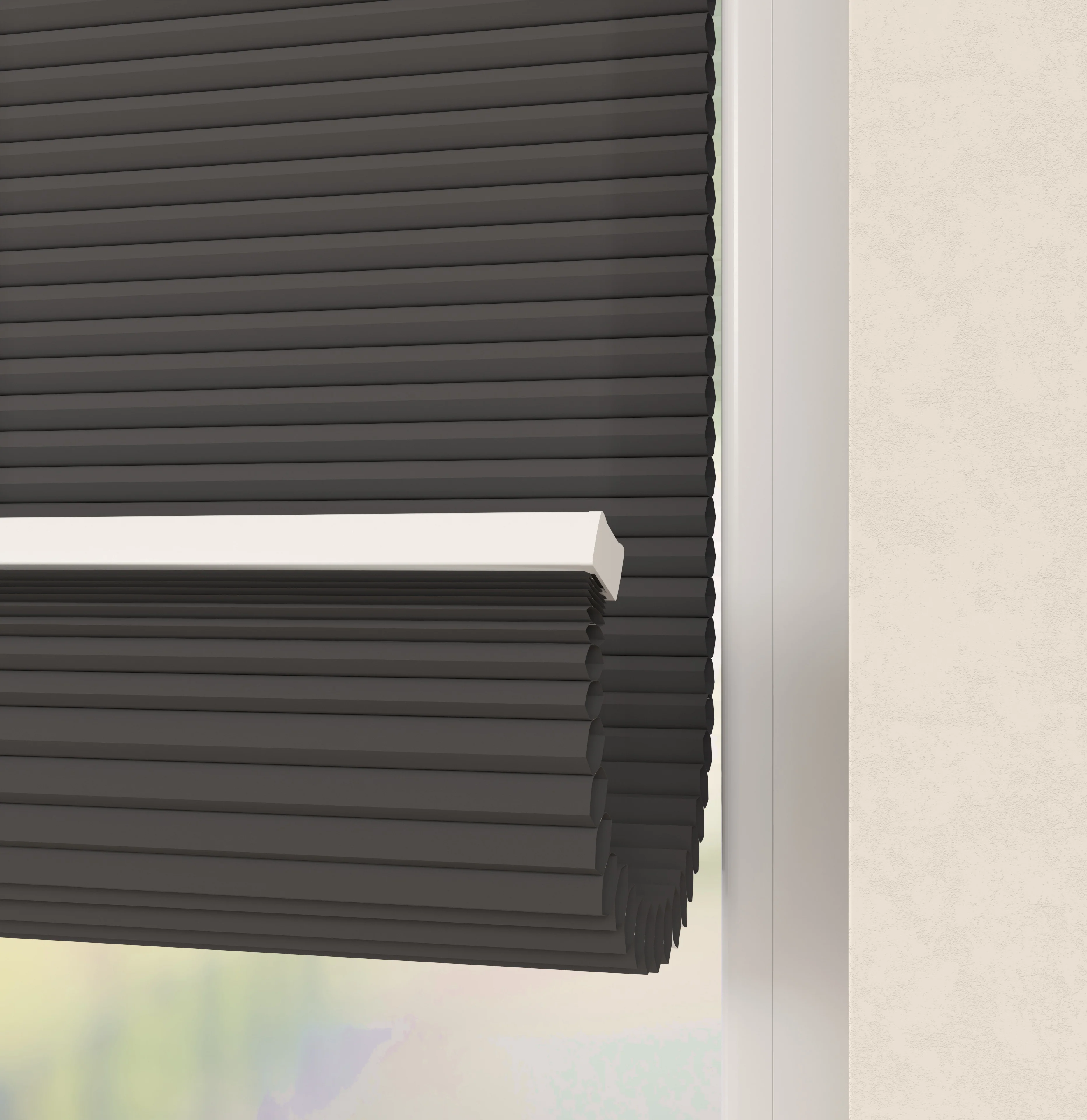 Elektrische Plissé gordijnen Monaco Antraciet 12 - Image 4