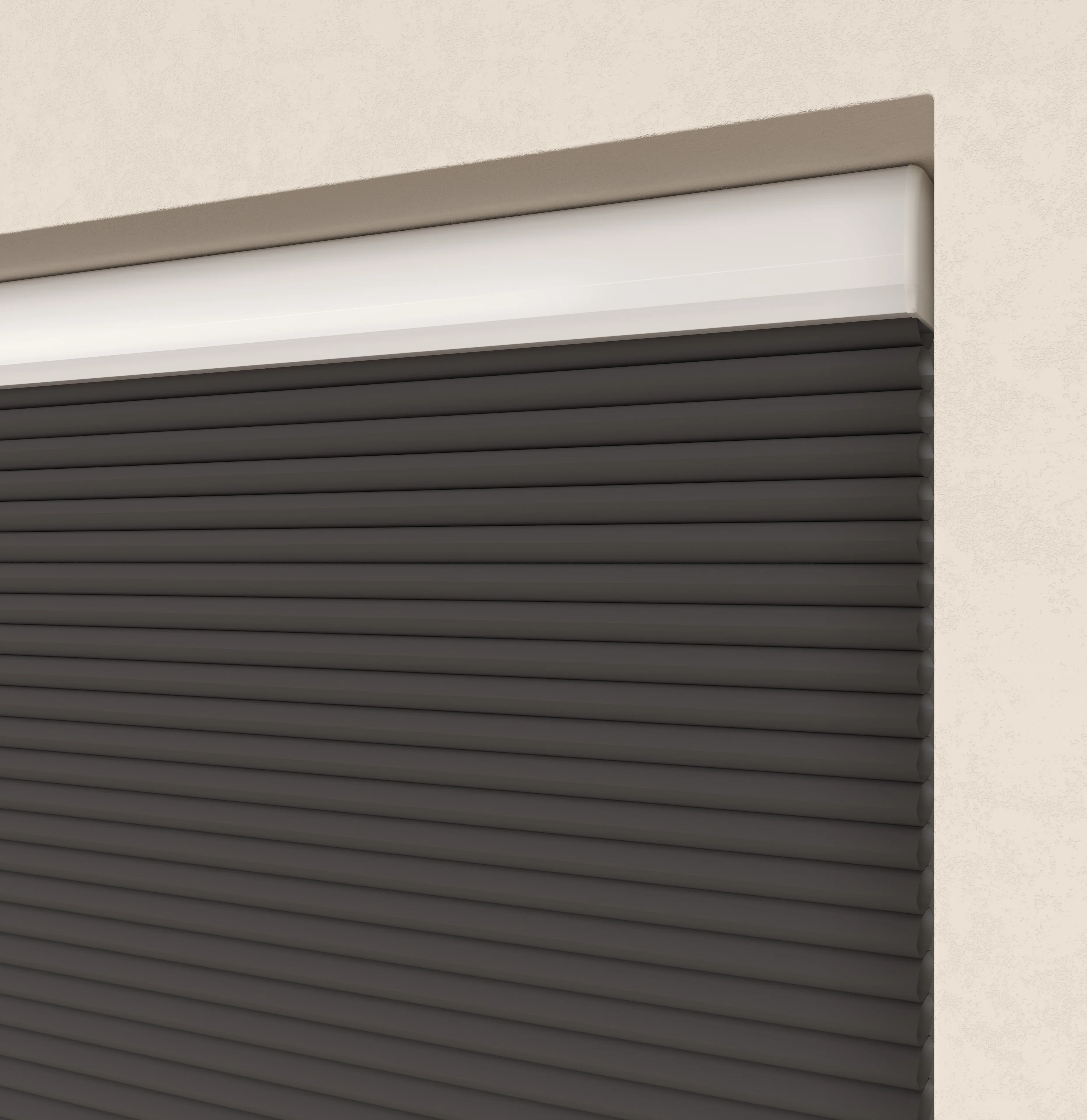 Elektrische Plissé gordijnen Monaco Antraciet Verduister 12 - Image 3