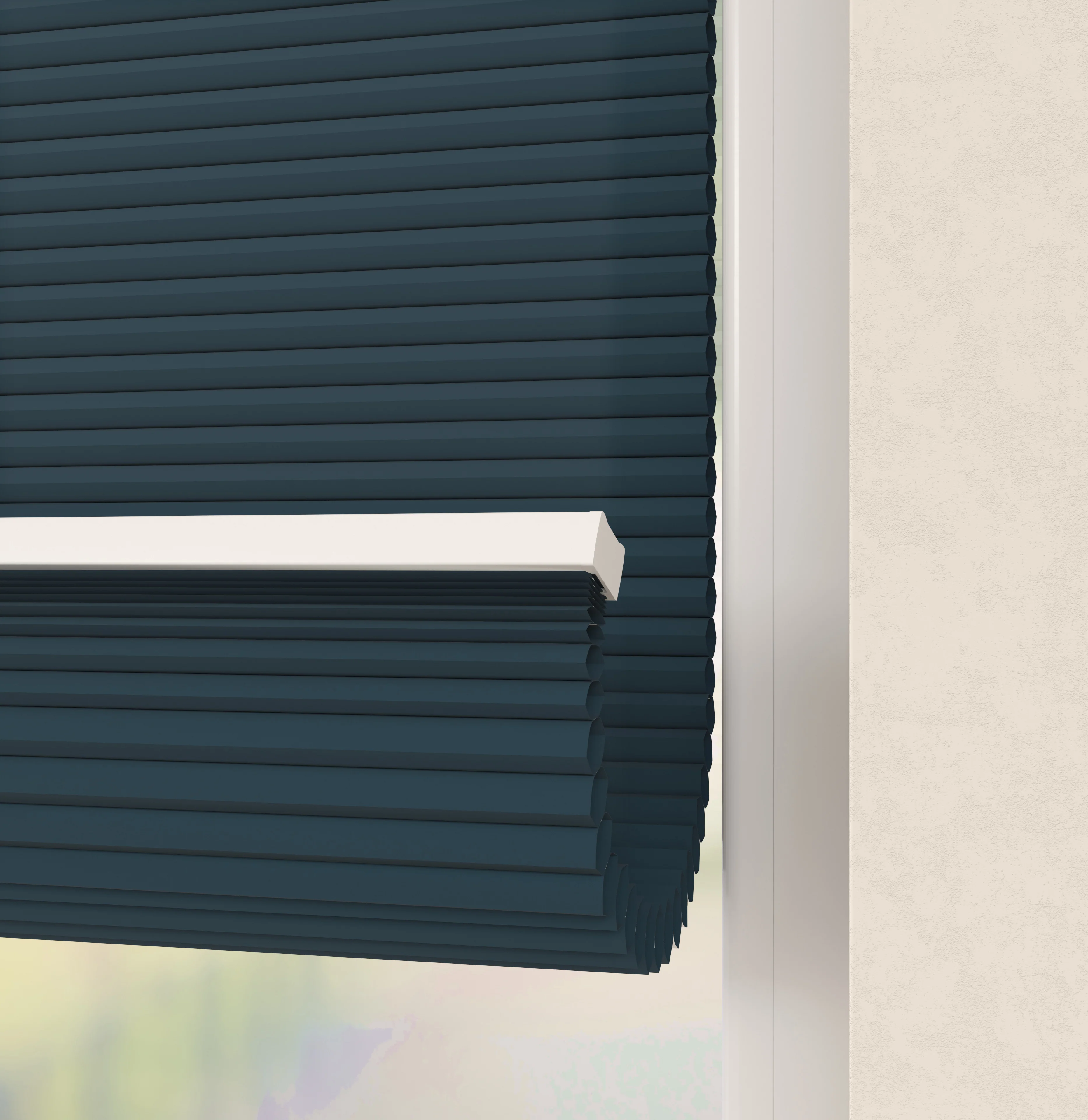 Elektrische Plissé gordijnen Monaco Blauw 09 - Image 4