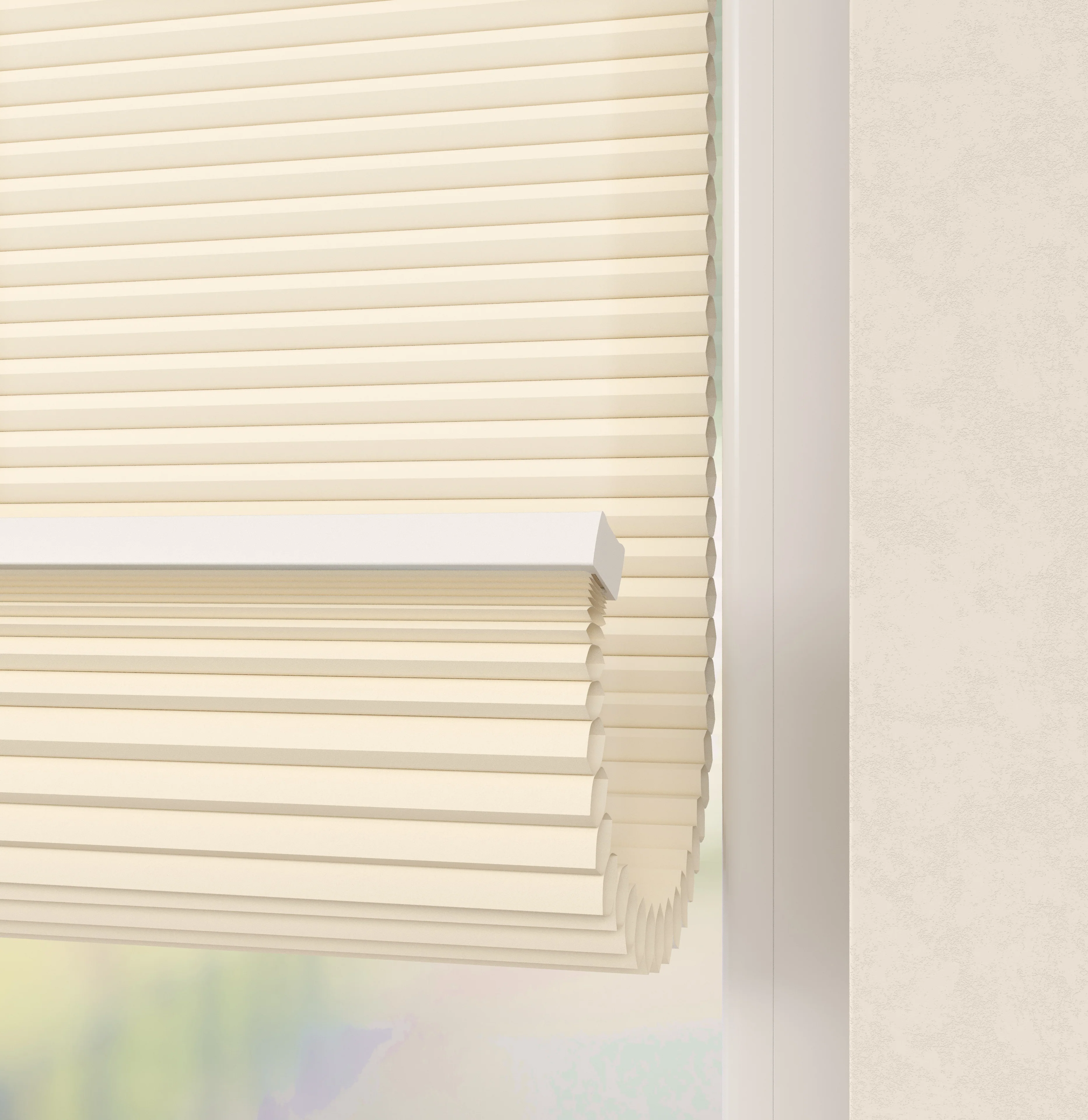 Elektrische Plissé gordijnen Monaco Ecru 02 - Image 4