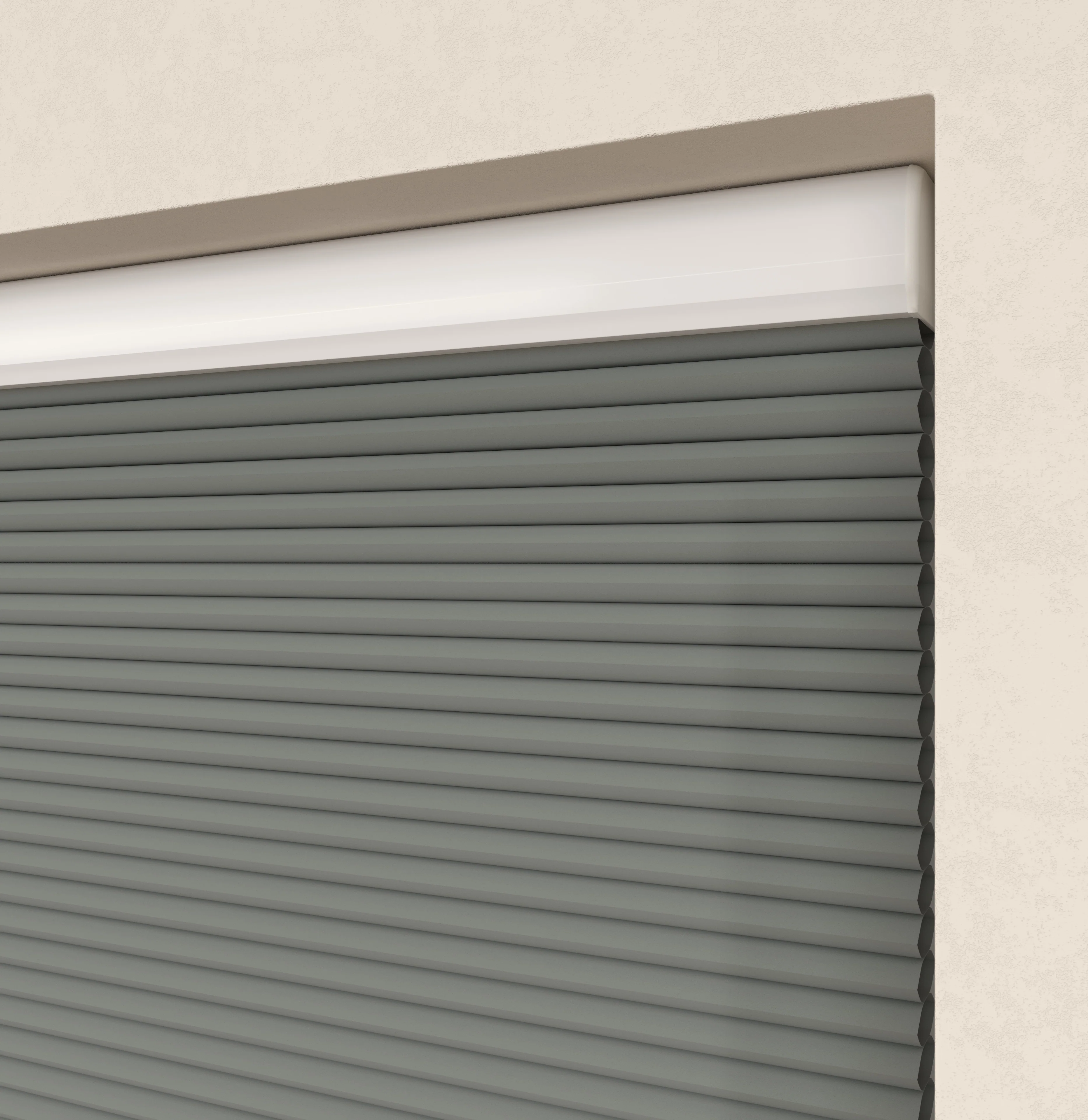 Elektrische Plissé gordijnen Monaco Grijs 11 - Image 3