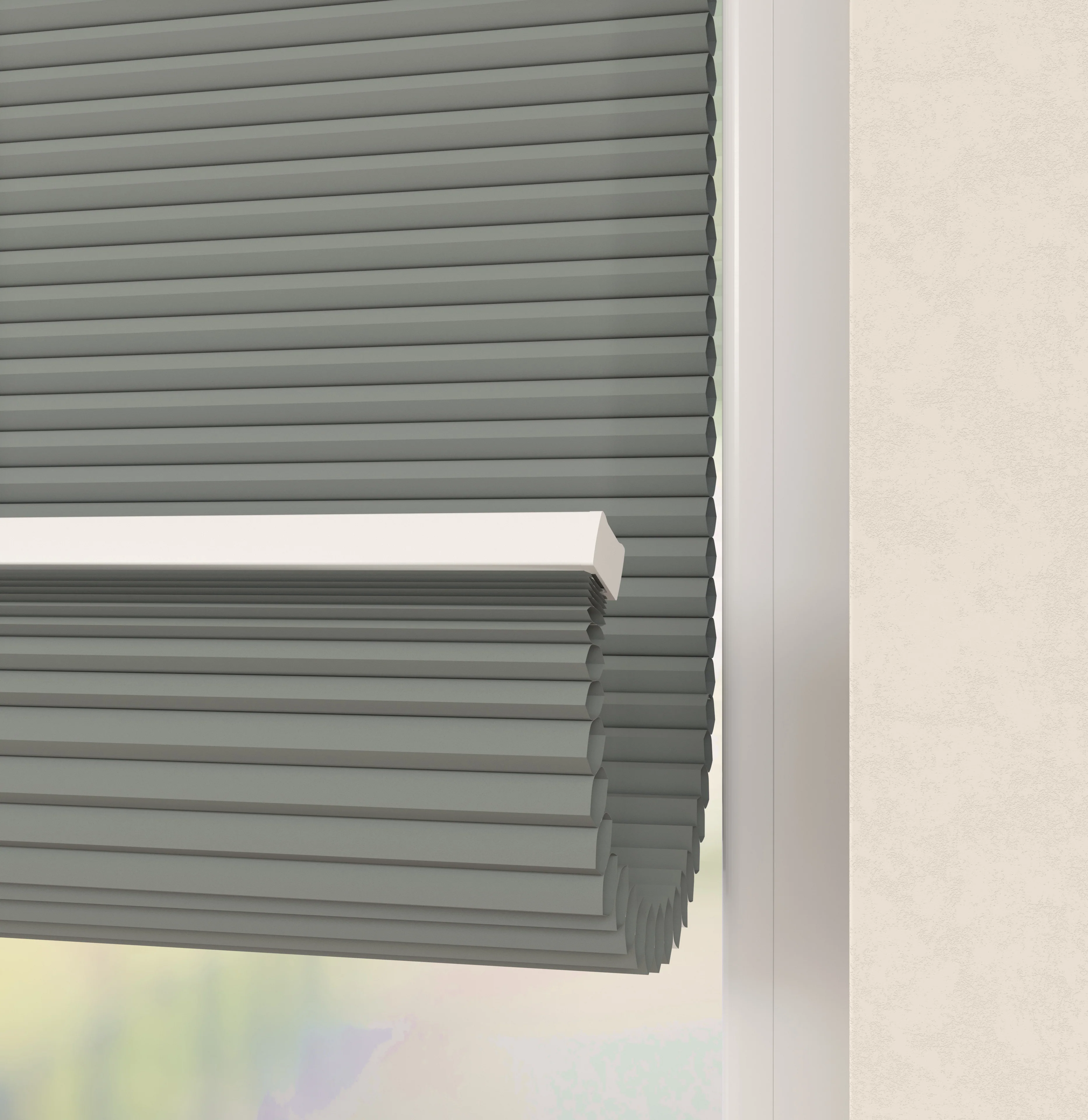 Elektrische Plissé gordijnen Monaco Grijs 11 - Image 4