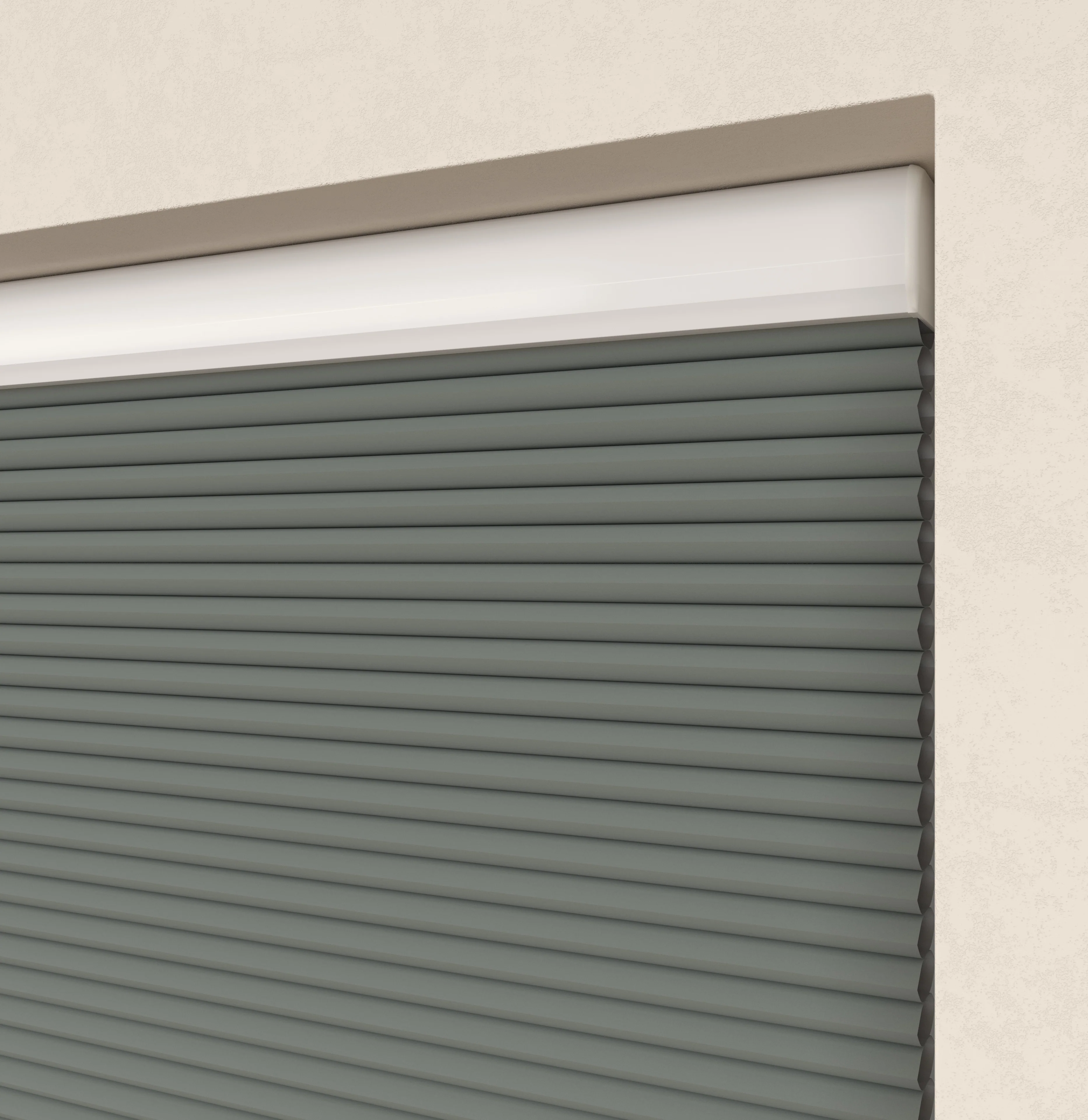 Elektrische Plissé gordijnen Monaco Grijs Verduister 11 - Image 3