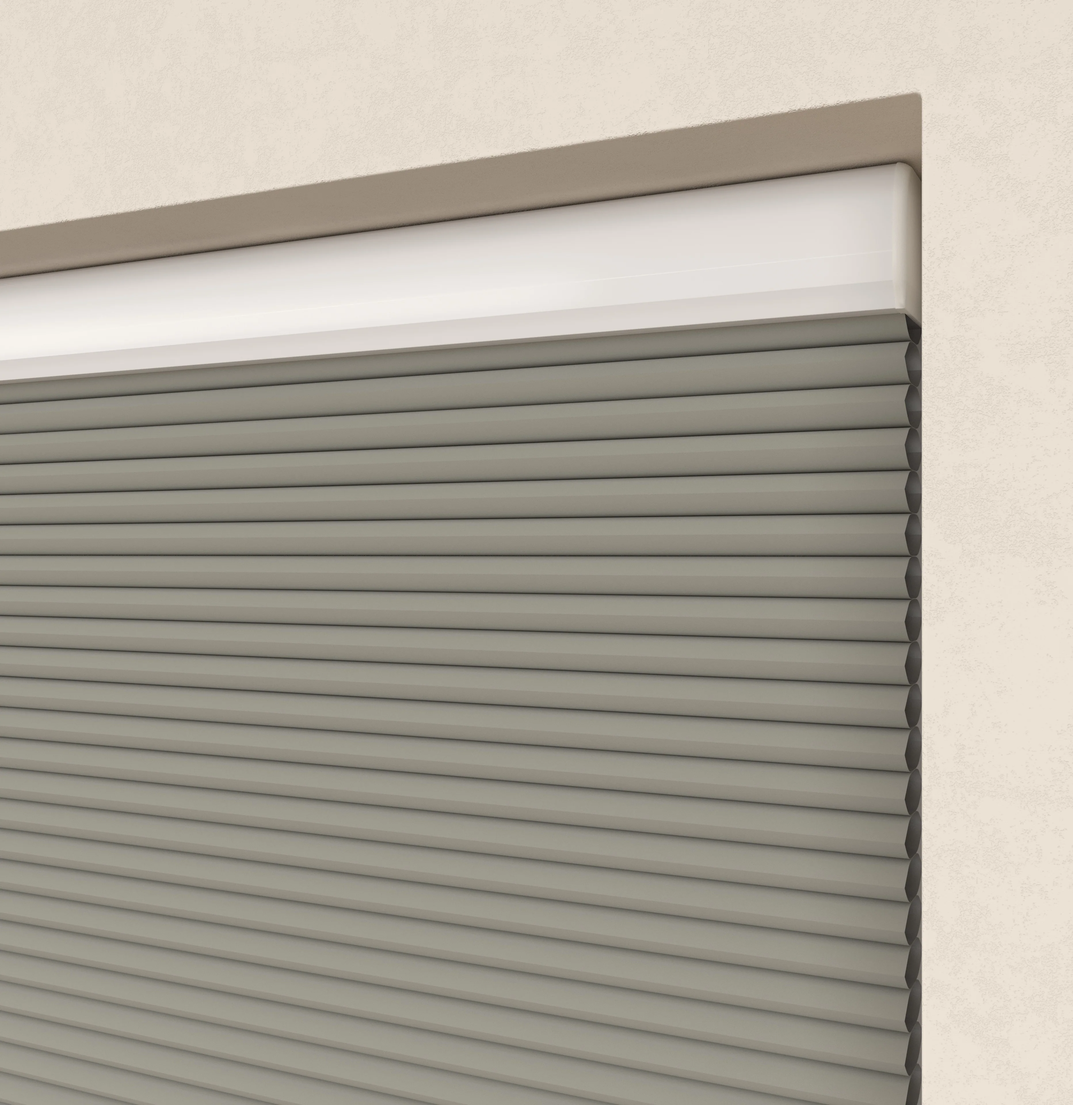 Elektrische Plissé gordijnen Monaco Lichtgrijs Verduister 10 - Image 3