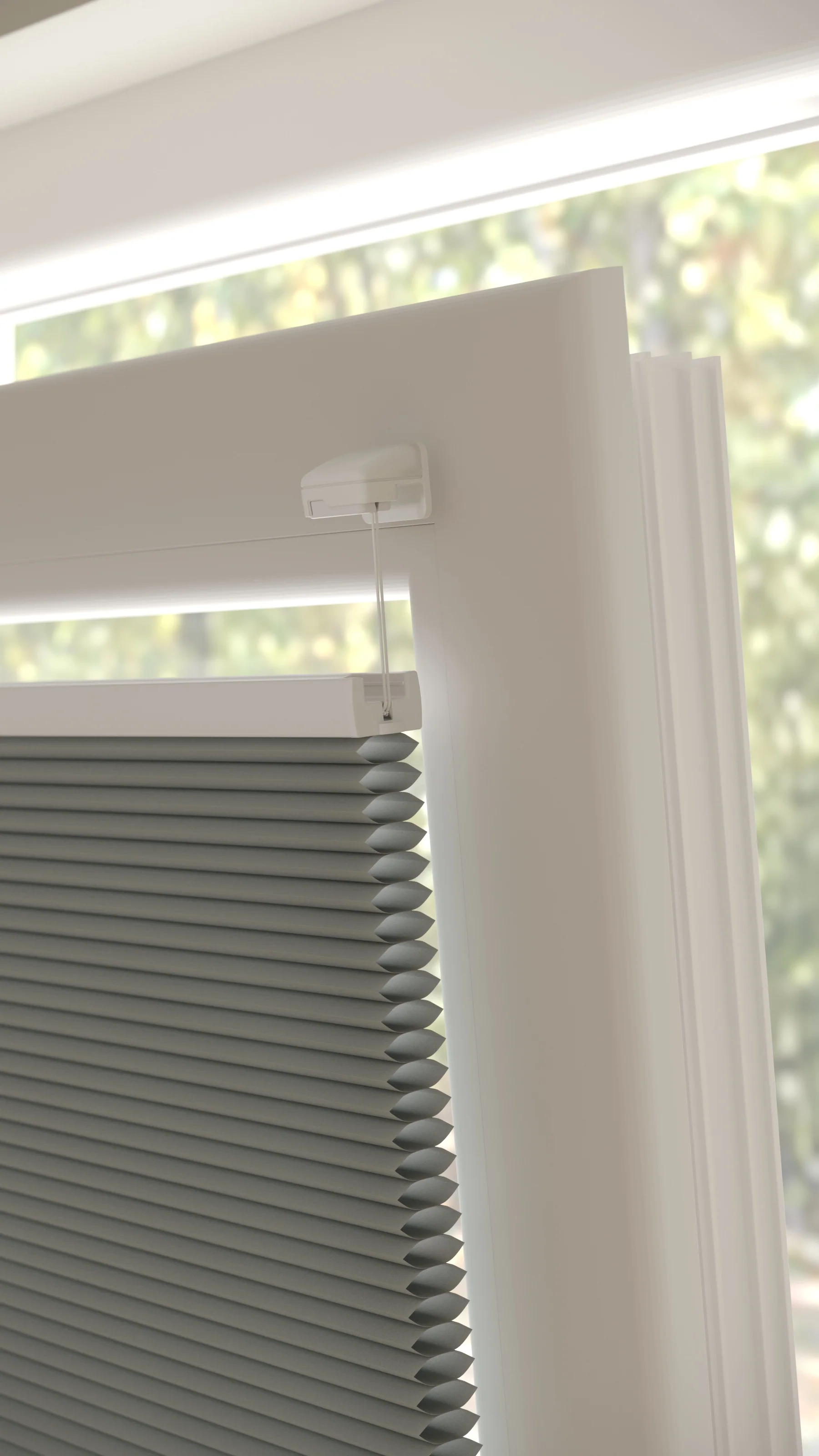 Plissé gordijnen Monaco Grijs 11 - Draai/kiep - Image 3