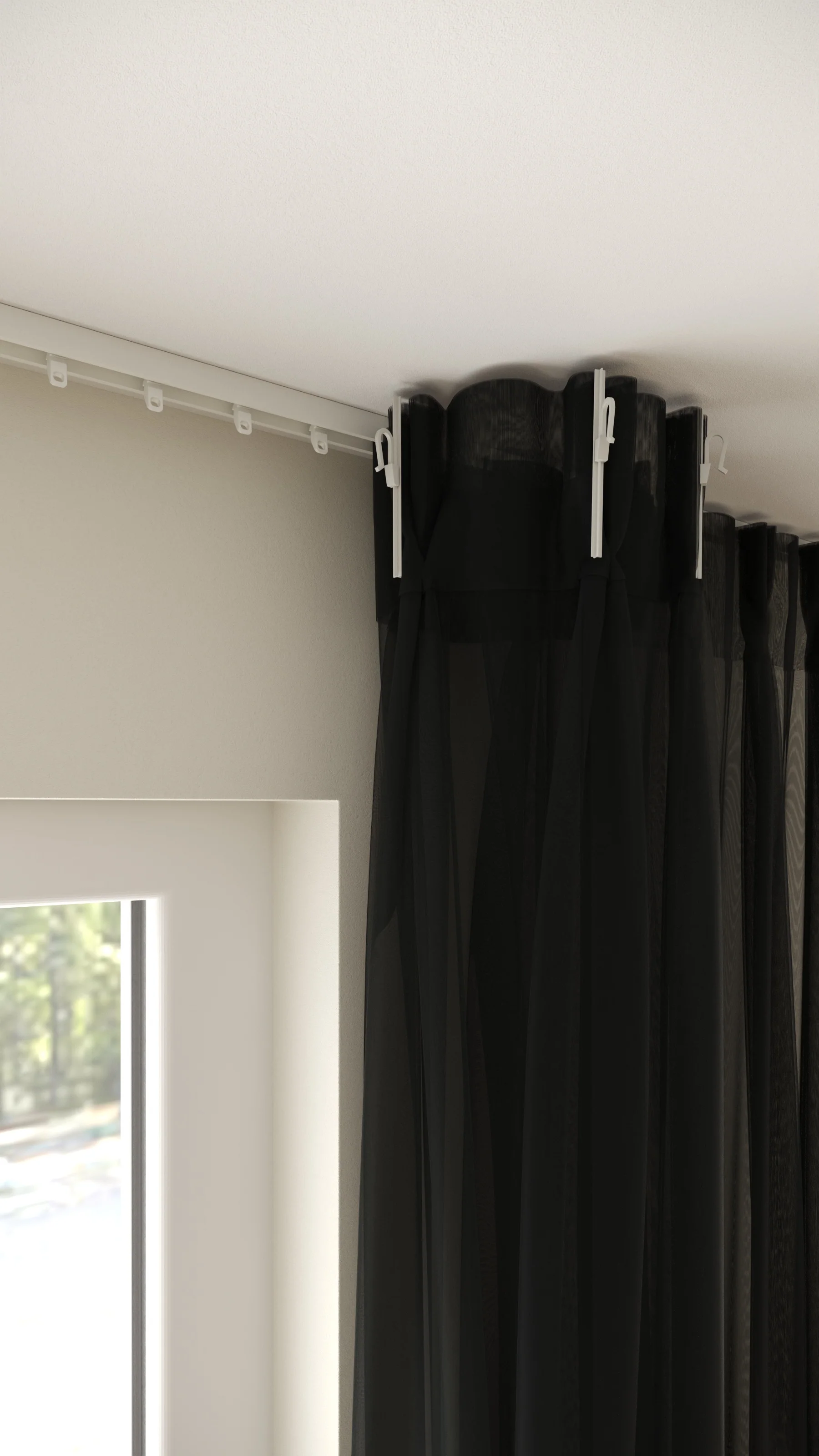 Franse Voile Antraciet - Image 3