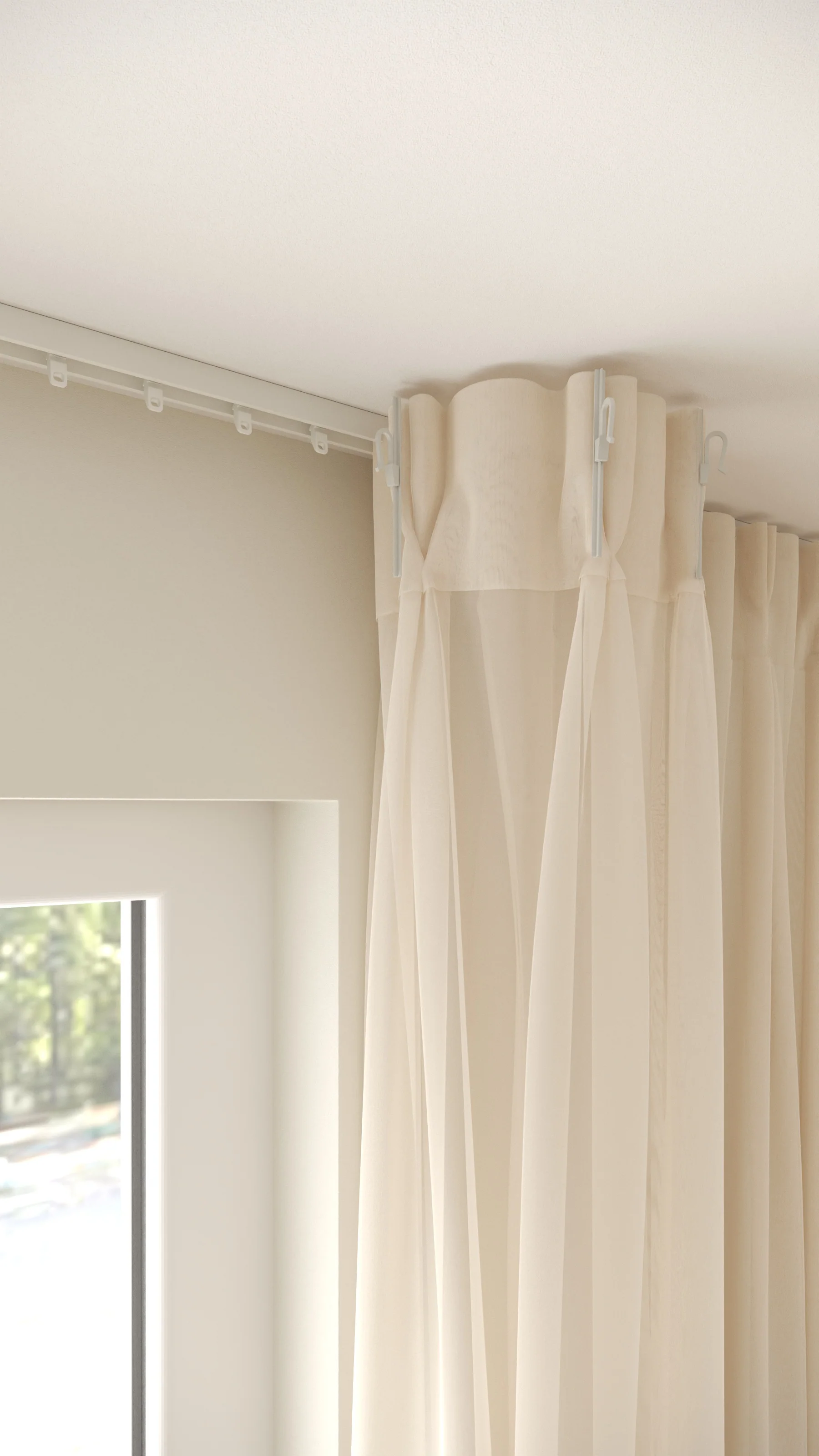 Franse Voile Champagne - Image 3