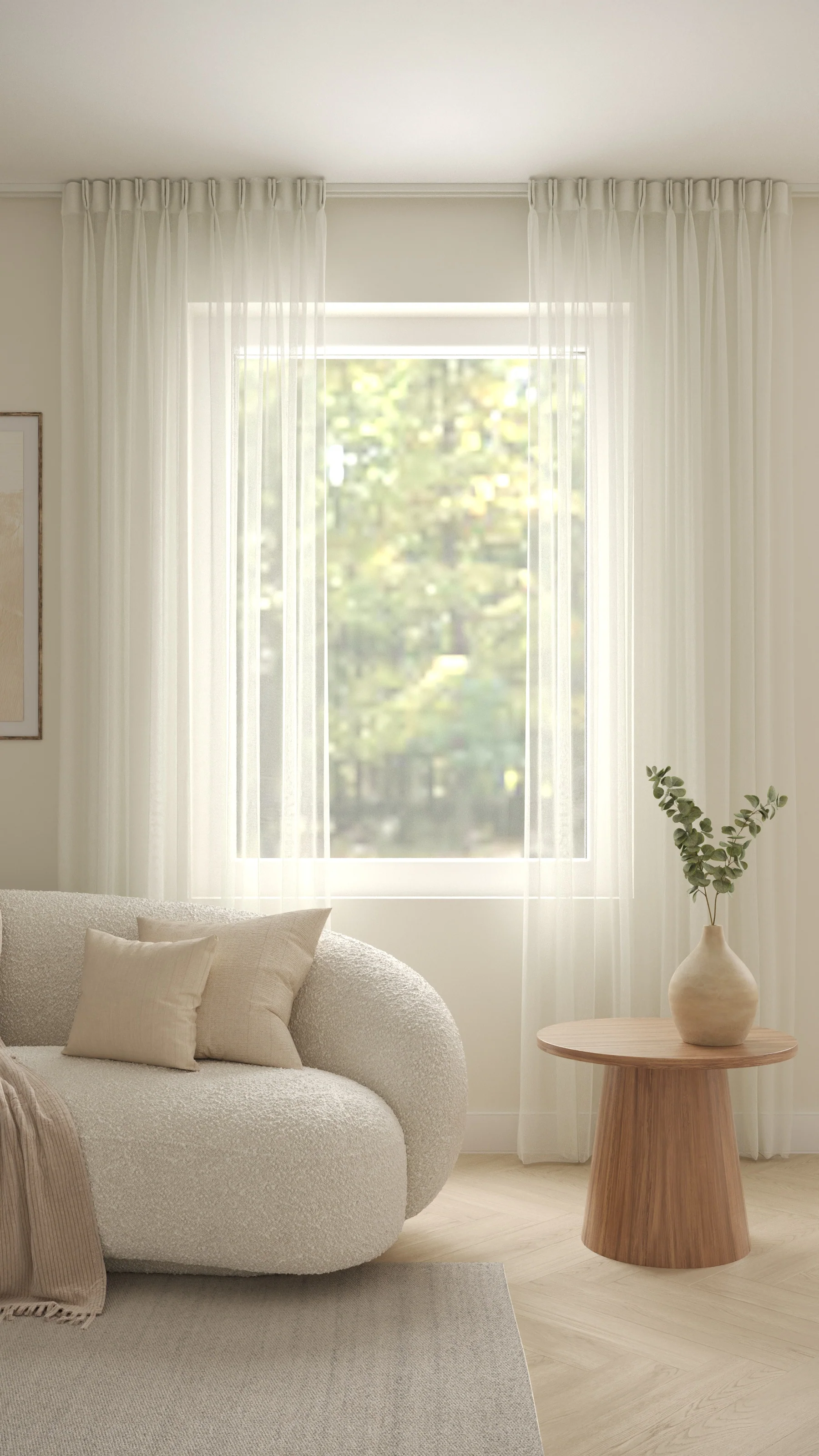 Franse Voile Ivoor - Image 4