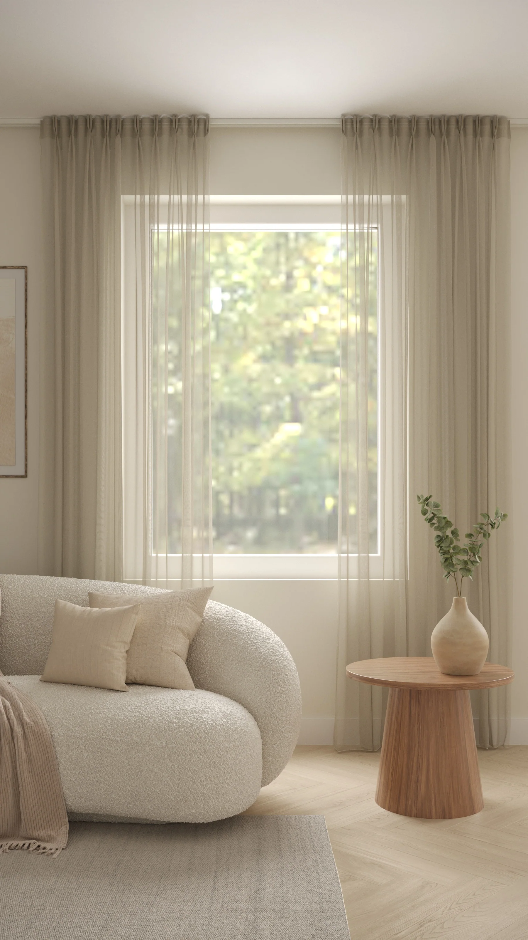 Franse Voile Zand - Image 4