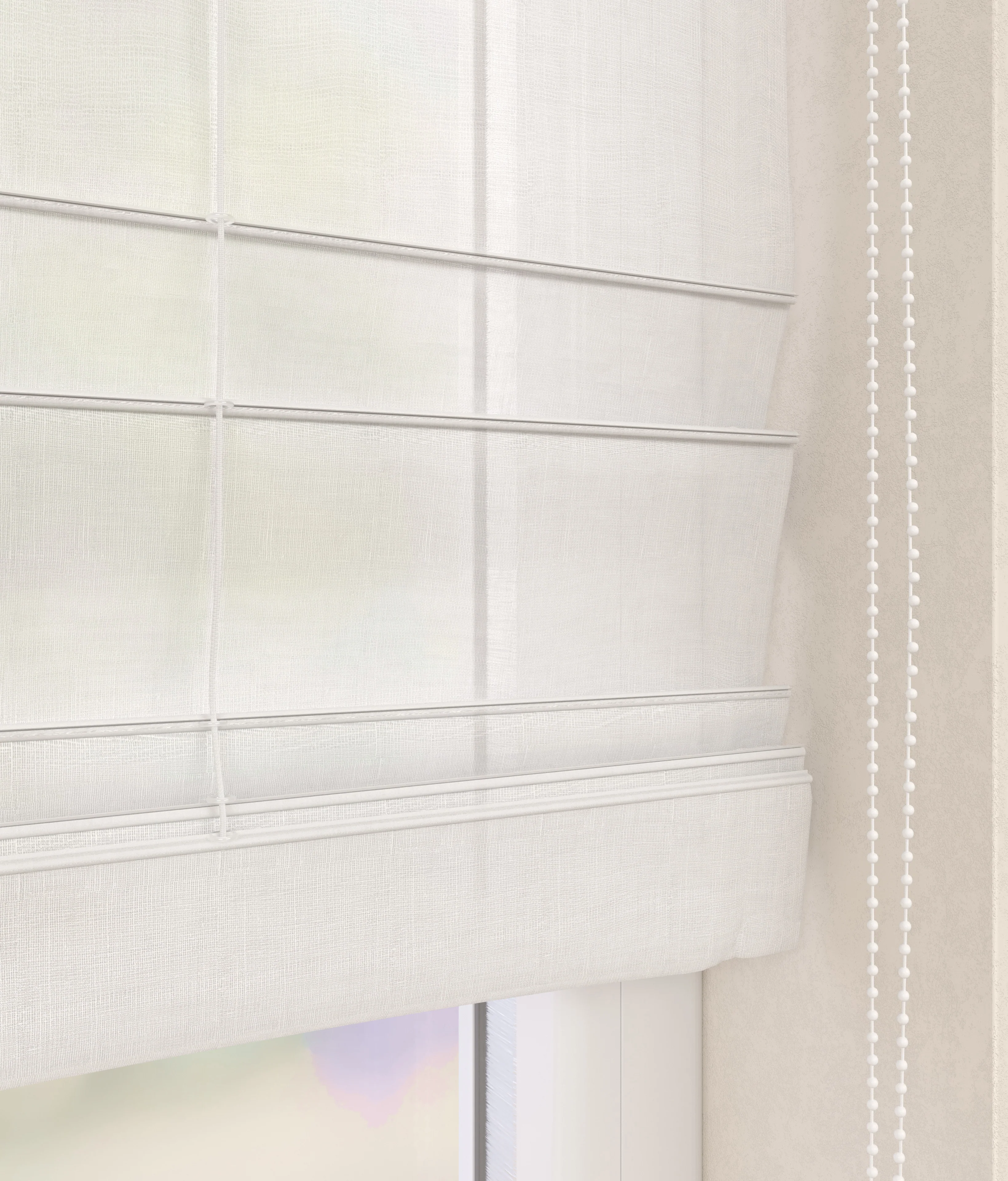Vouwgordijn 5167 Wit - Image 3