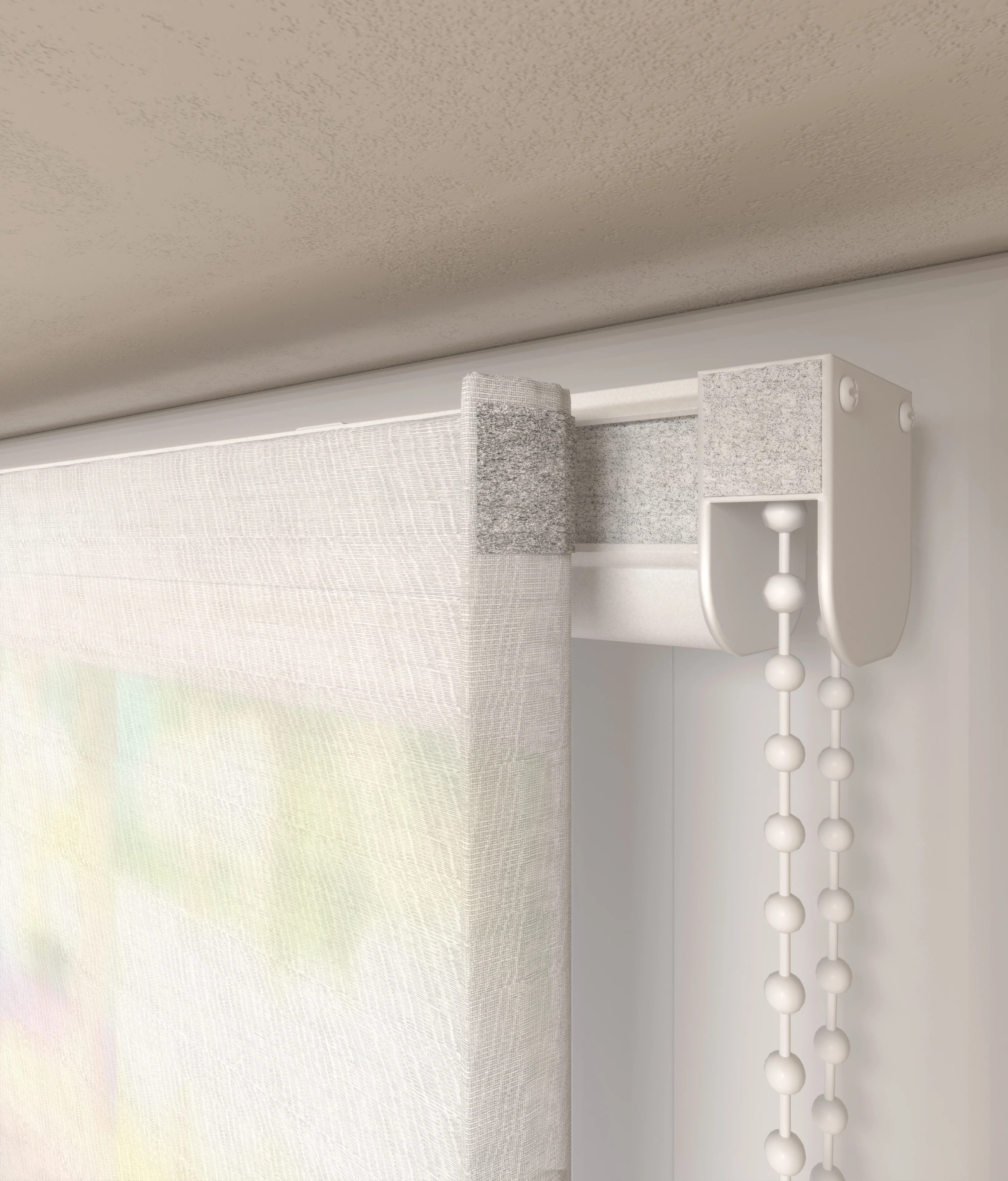 Vouwgordijn 5167 Wit - Image 4