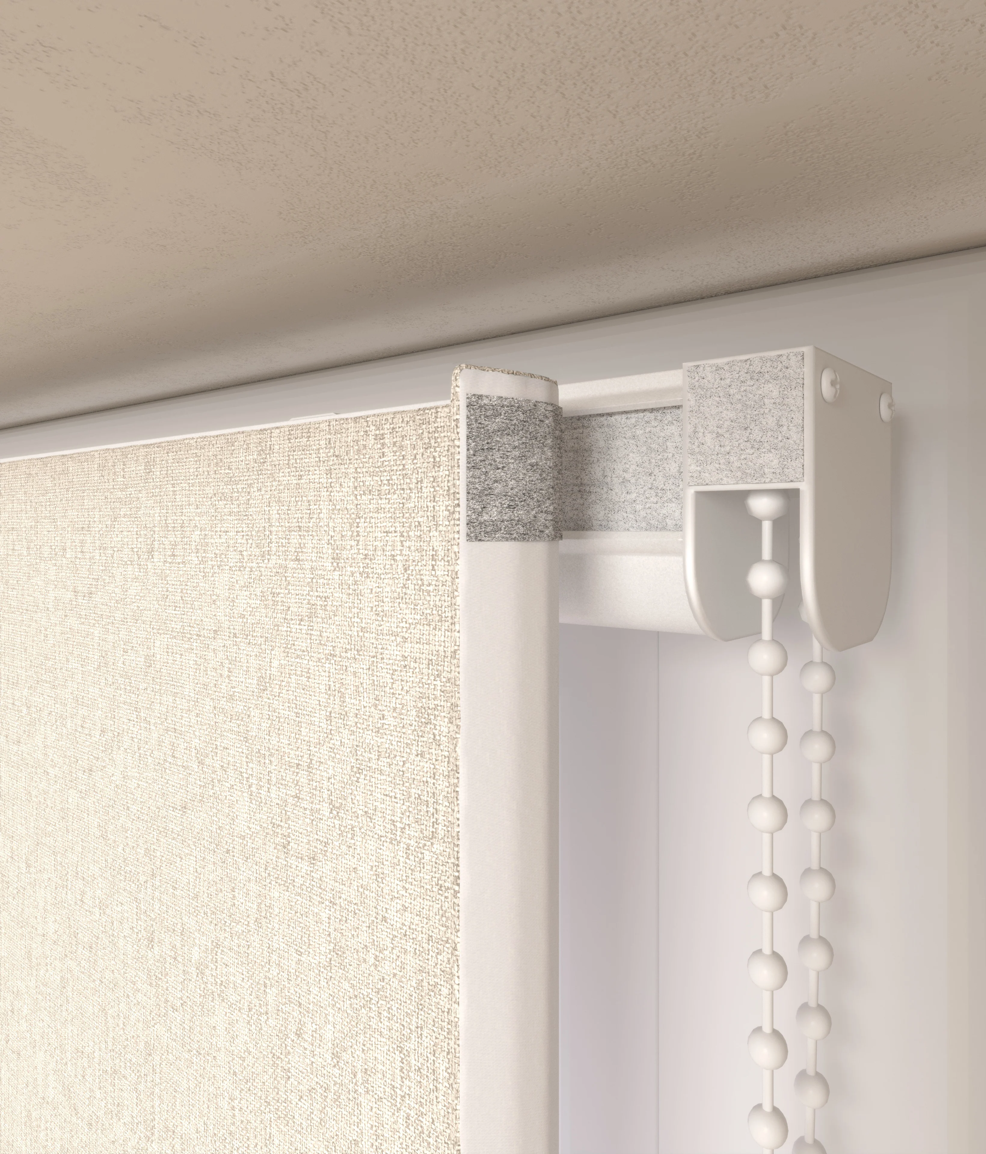 Vouwgordijn Liso Ivoor 02 - Image 4