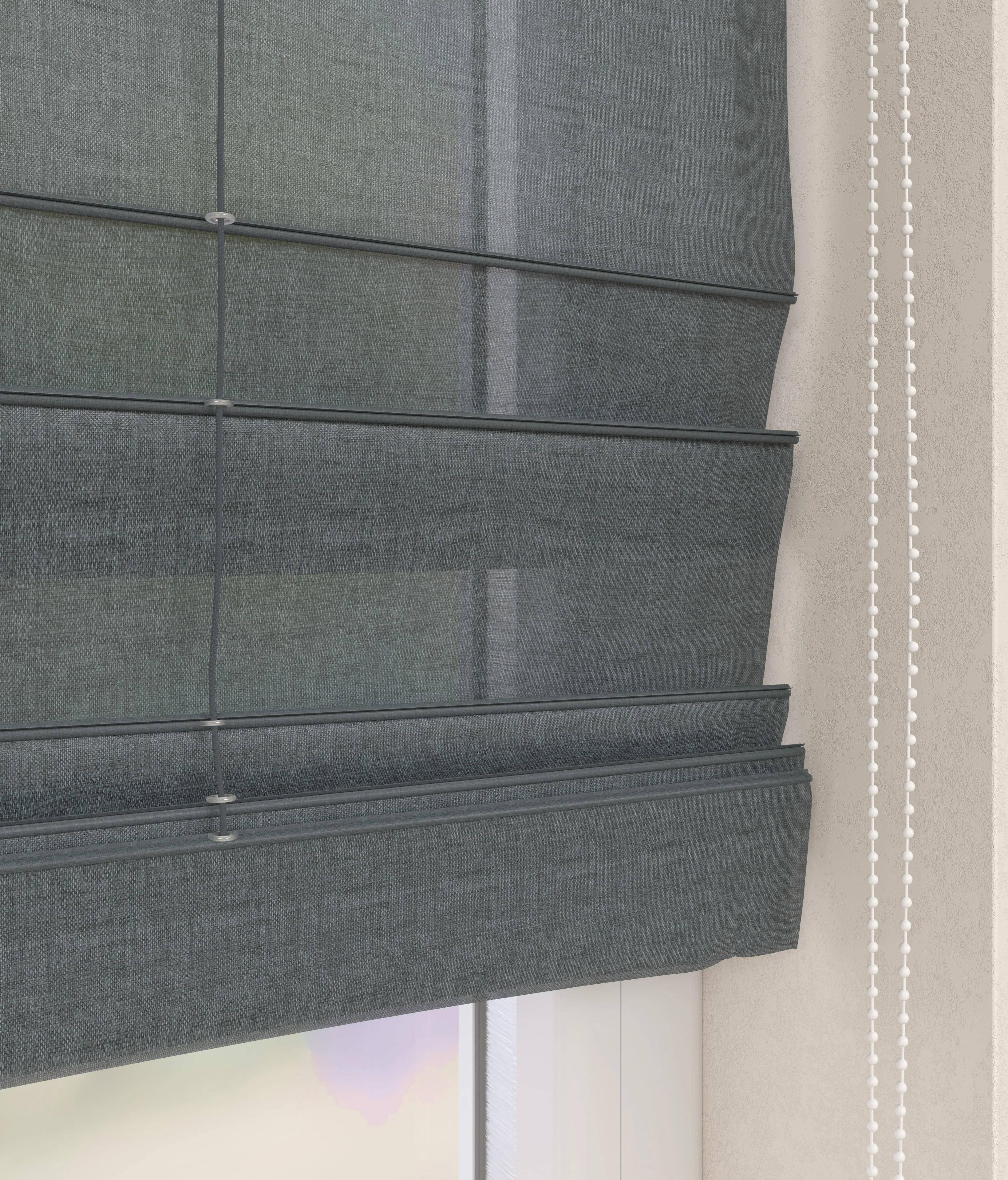 Vouwgordijn Serge Blauw 16505 - Image 3