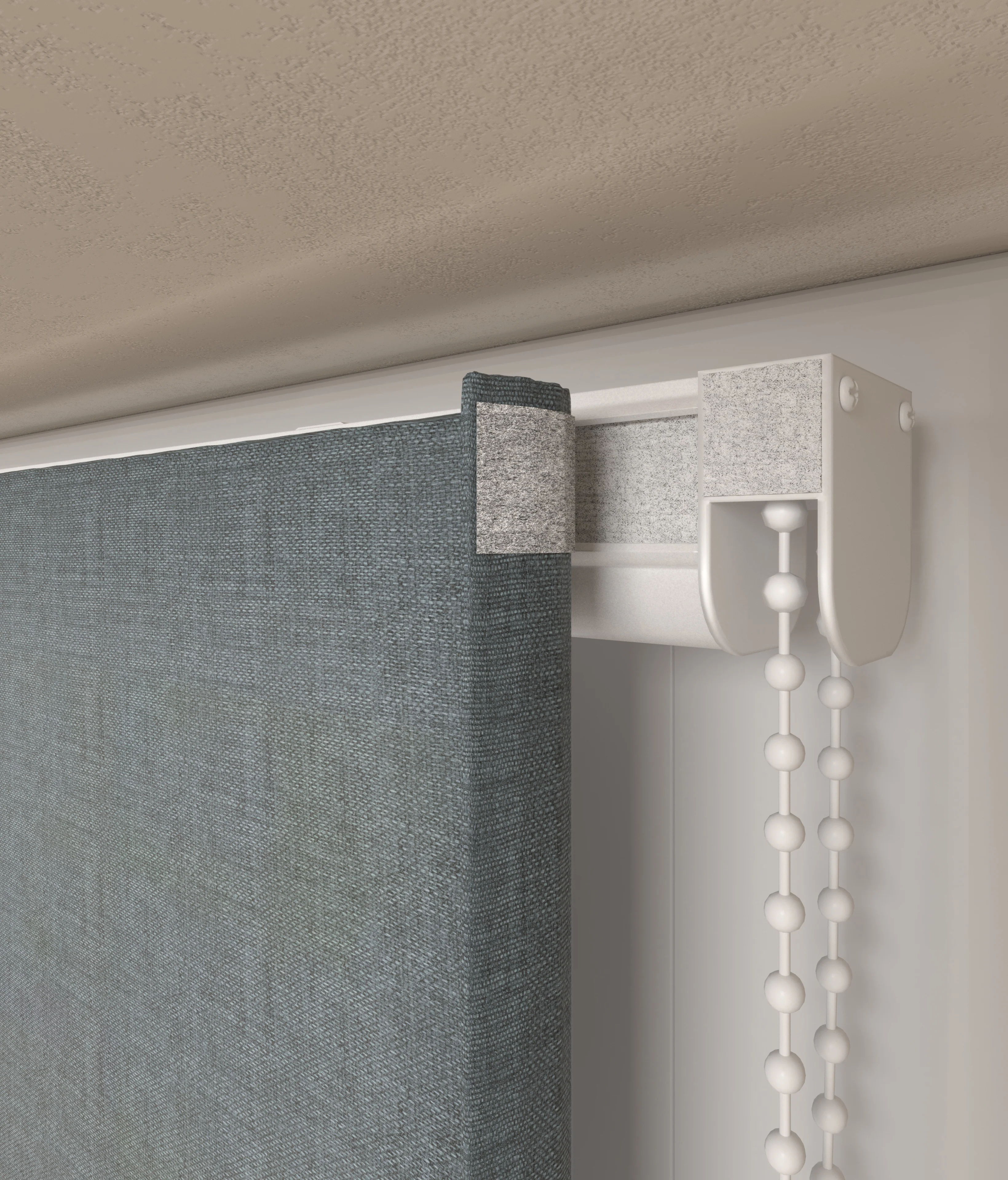 Vouwgordijn Serge Blauw 16505 - Image 4