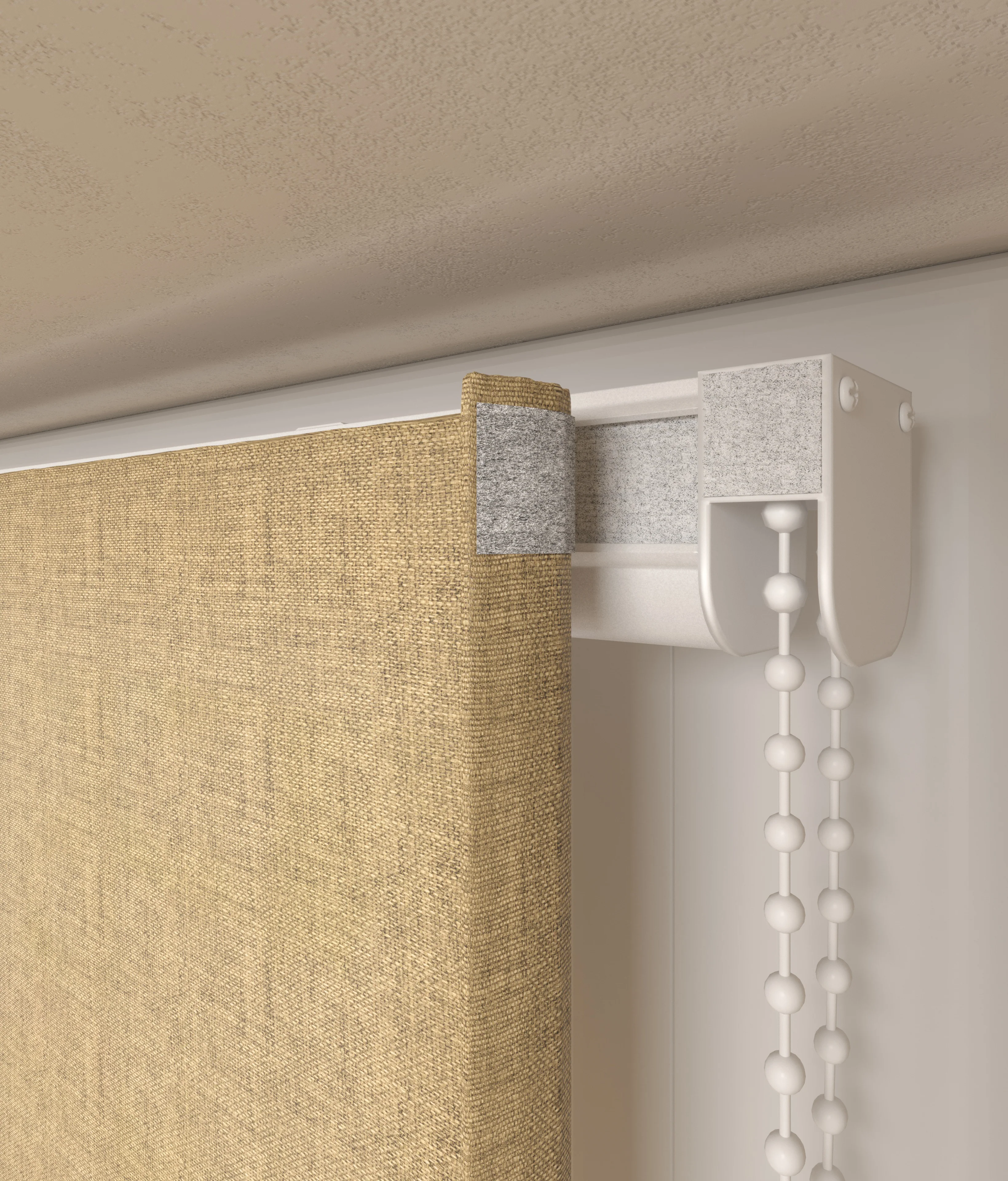 Vouwgordijn Serge Geel 16317 - Image 4