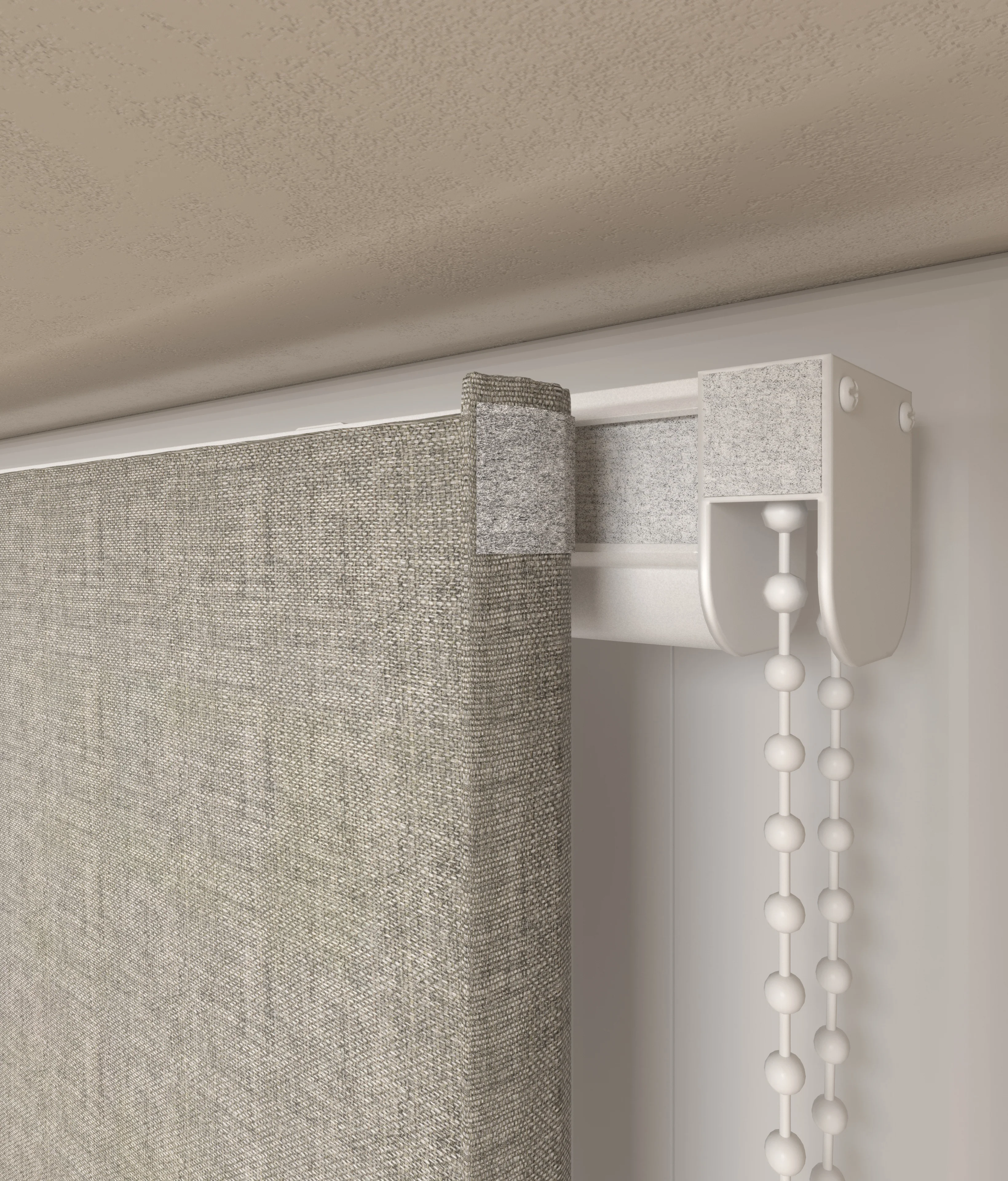 Vouwgordijn Serge Grijs 16701 - Image 4